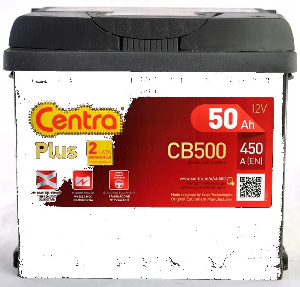 Akumulator Centra Plus CB500