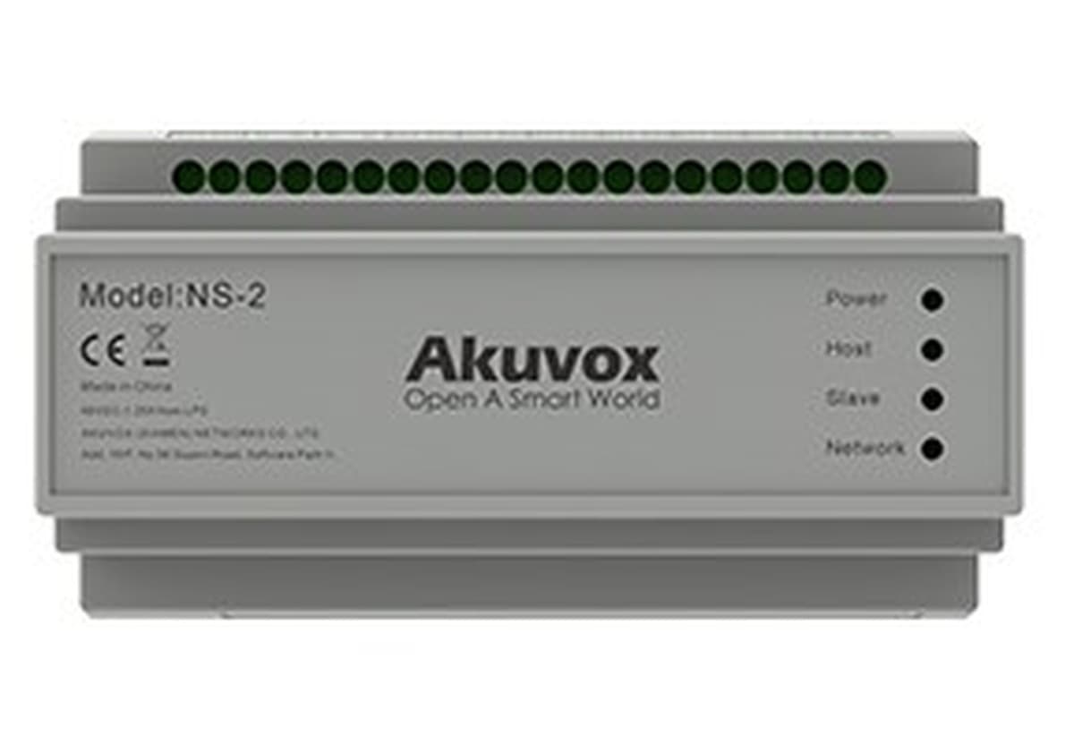 Akuvox NS-2 Przełącznik Sieciowy Fast Ethernet DIN Rail