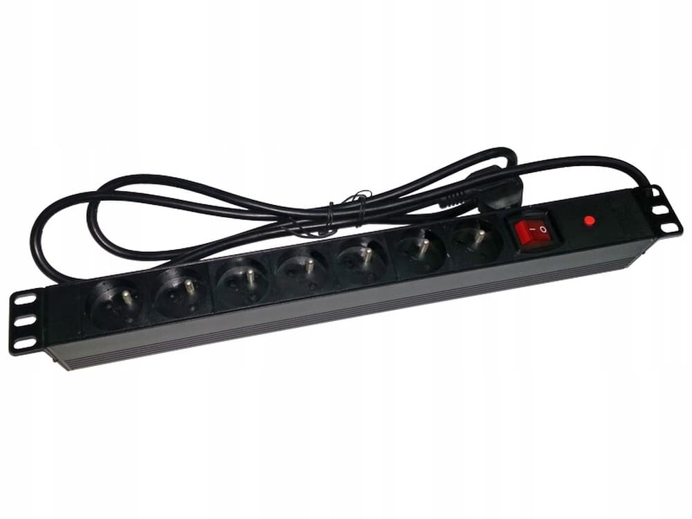 Alantec Listwa zasilająca 19 cali 7 gniazd 230V