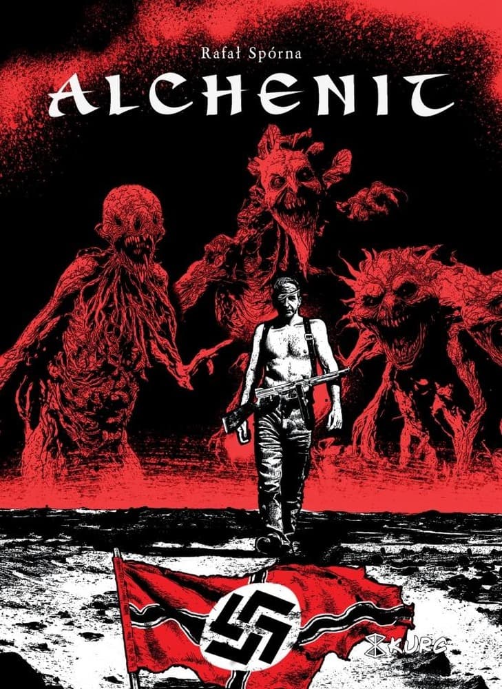 Alchenit komiks Kurc 216 stron twarda oprawa
