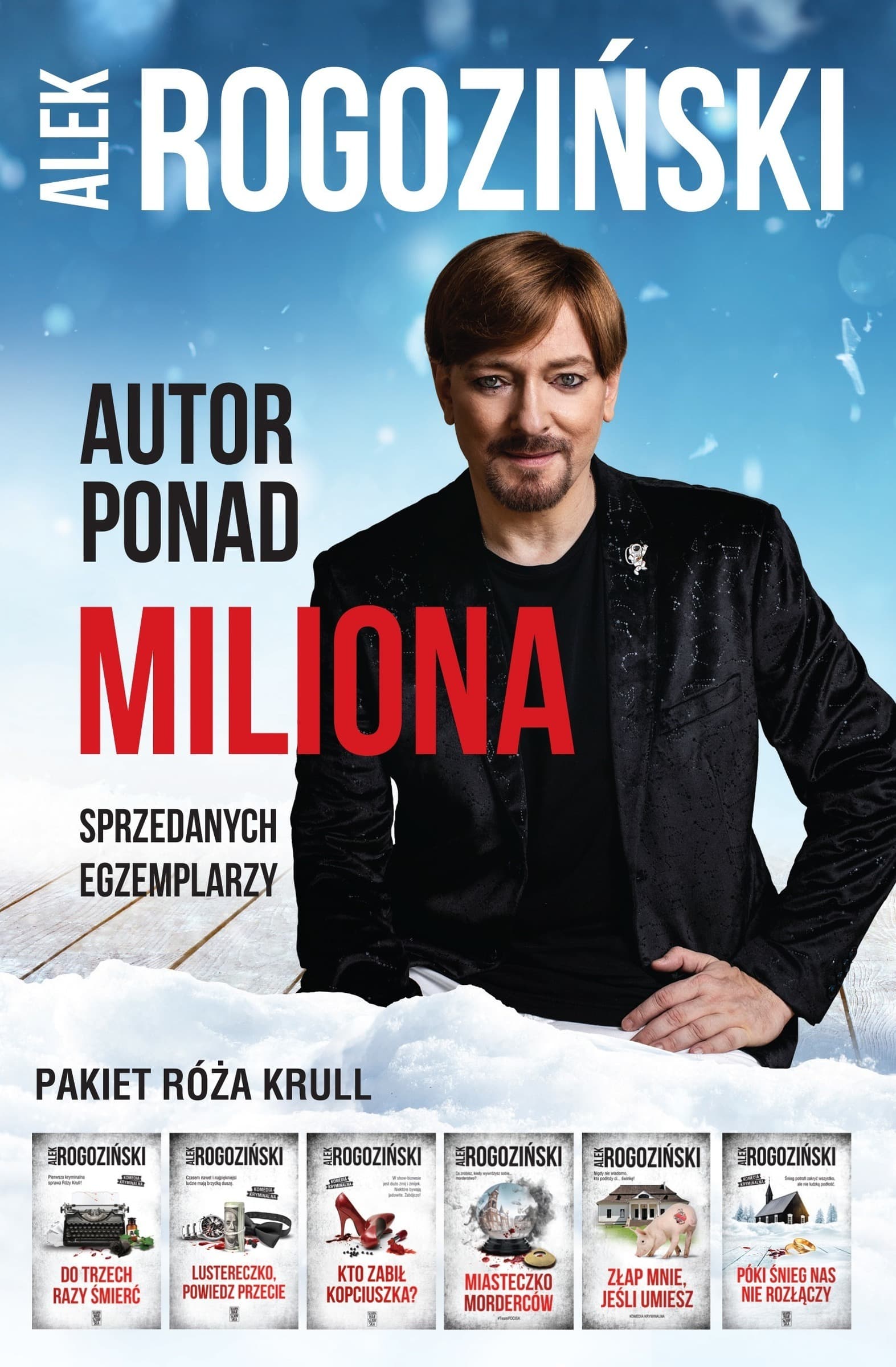 Alek Rogoziński: Pakiet Róża Krull 6 powieści - powieść kryminalna