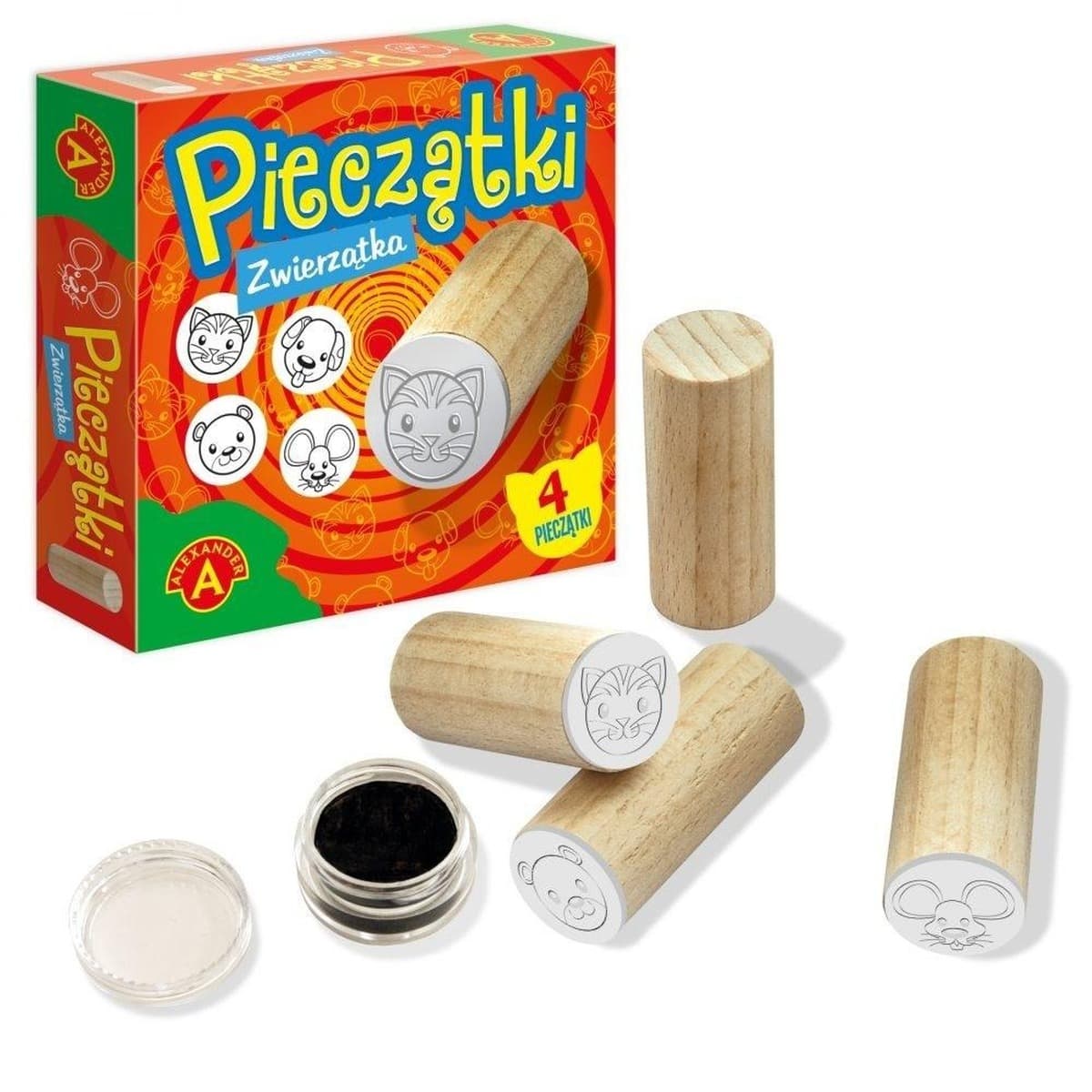 ALEXANDER Pieczątki dla Dzieci: 4 wzory