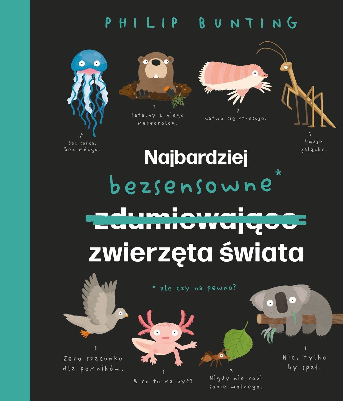 All Kids Publishing: Najbardziej bezsensowne zwierzęta świata - leksykon dla dzieci, popularnonaukowa książka o zwierzętach