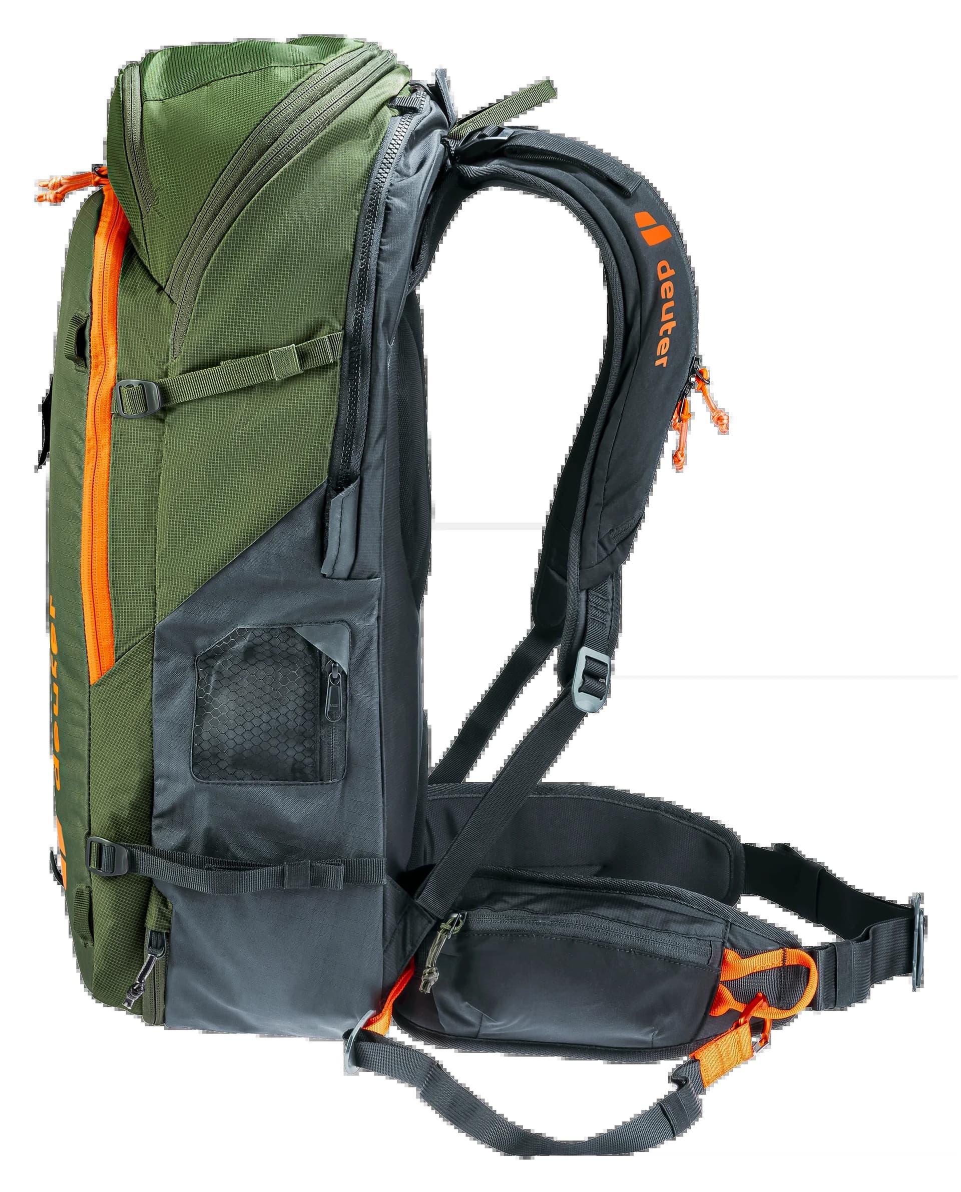 Plecak turystyczny Alproof Tour 38+5 l khaki-czarny uniwersalny