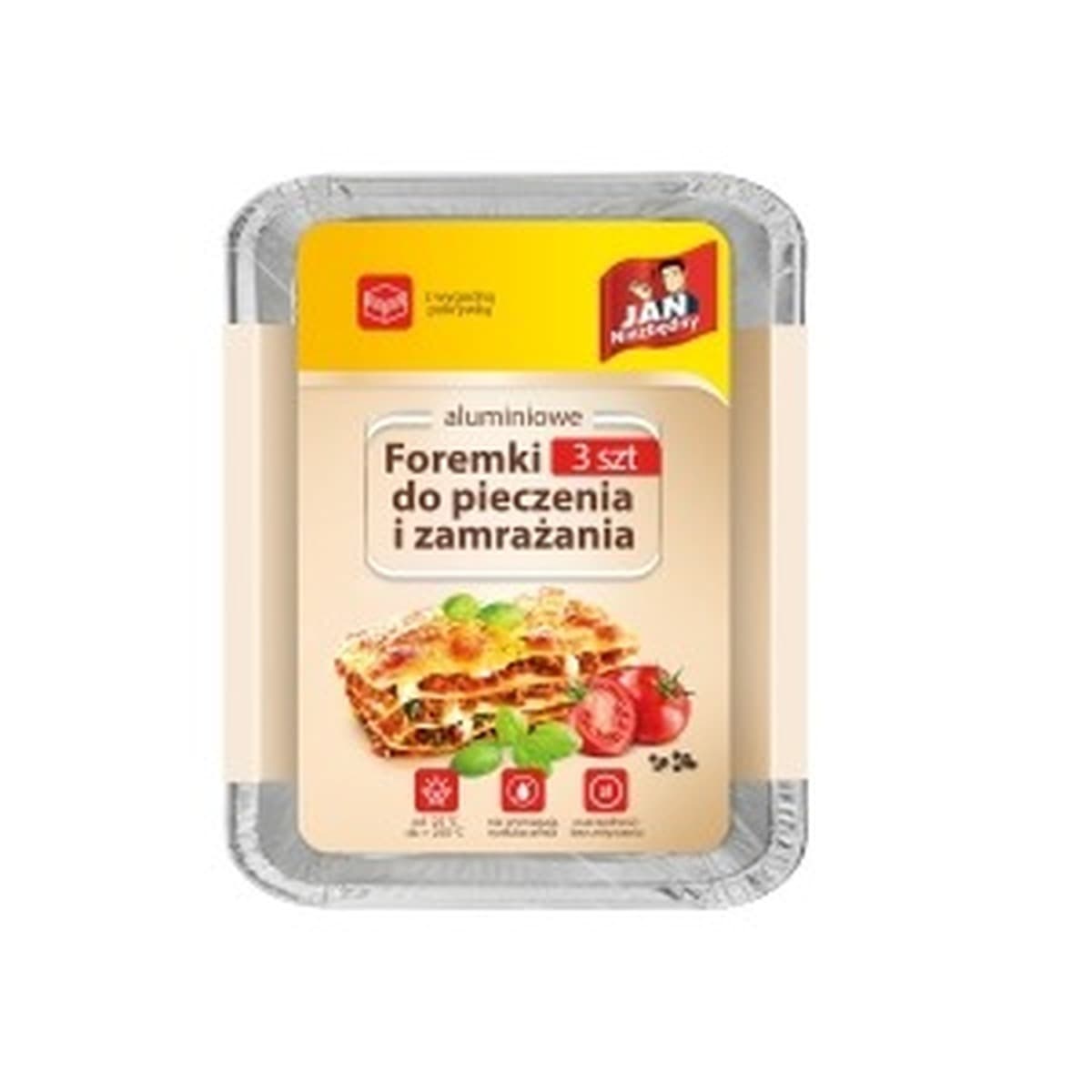 Aluminiowe Foremki do Pieczenia 3 sztuki