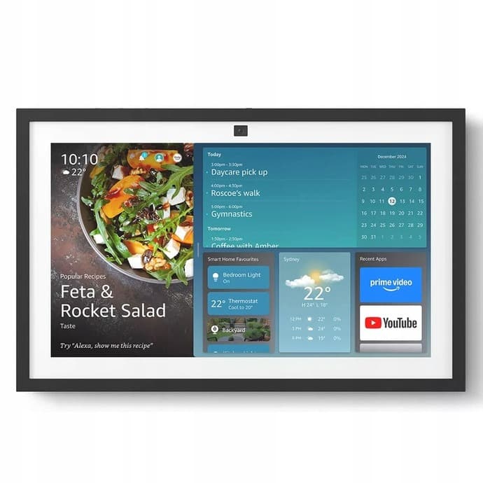 Amazon Echo Show 15 - inteligentny wyświetlacz z Alexa, czarny