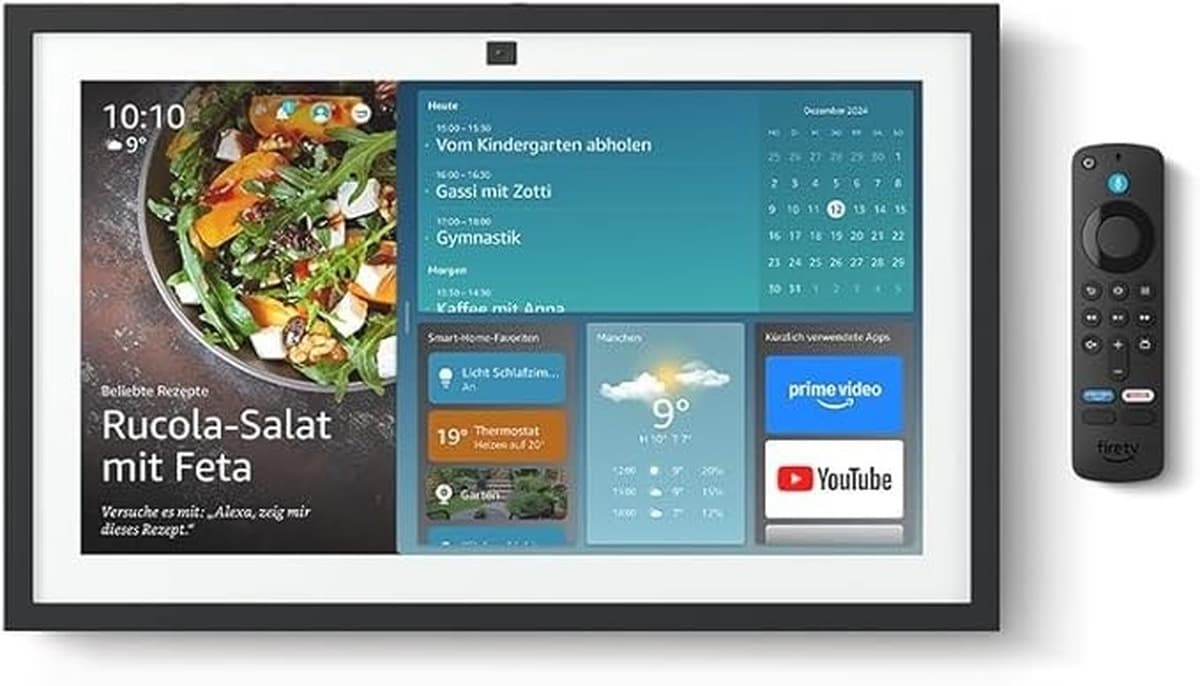 Amazon Echo Show 15 - inteligentny wyświetlacz z Alexa, czarny