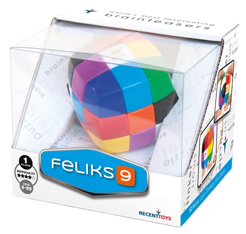 Łamigłówka Feliks 9 Recent Toys poziom 4 z 5