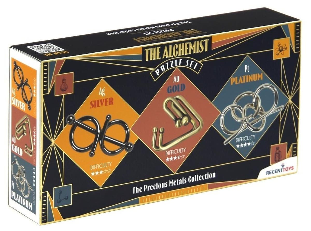 Łamigłówka Recent Toys The Alchemist Puzzle zestaw 3 szt.