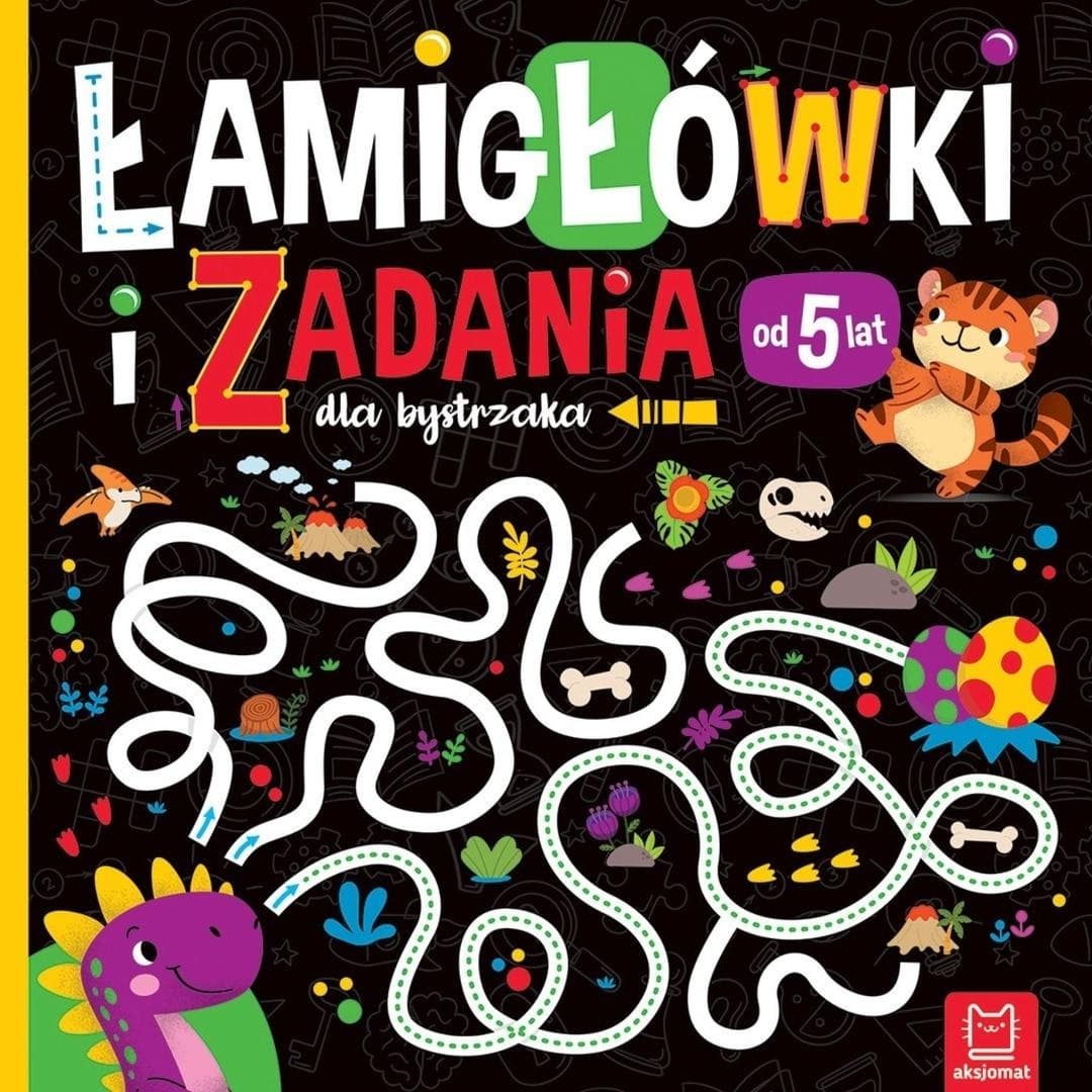 Łamigłówki dla dzieci 5+: Zadania dla bystrzaka