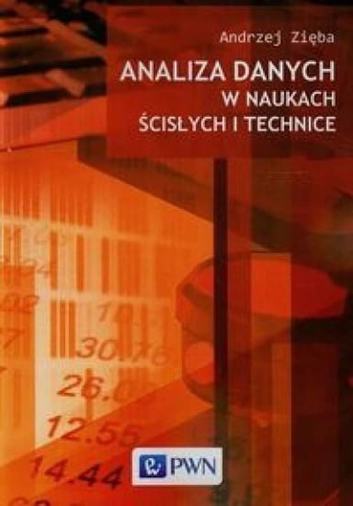 Analiza danych w naukach ścisłych i technice - podręcznik