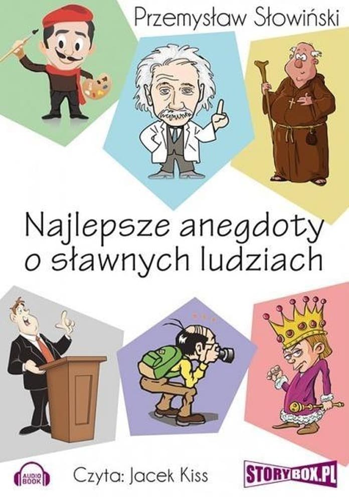 Anegdoty o sławnych ludziach - audiobook z zabawnymi historiami