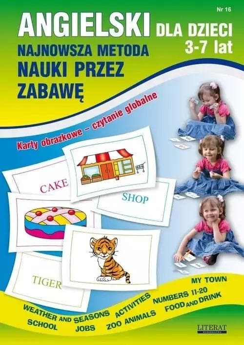 Angielski dla dzieci 3-7 lat Książka