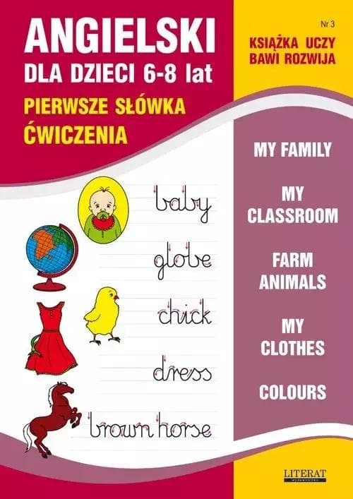 Angielski dla dzieci 6-8 lat - zeszyt ćwiczeń