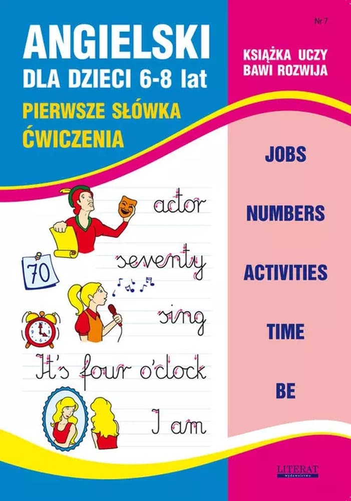 Angielski dla dzieci 6-8 lat - zeszyt ćwiczeń nr 7
