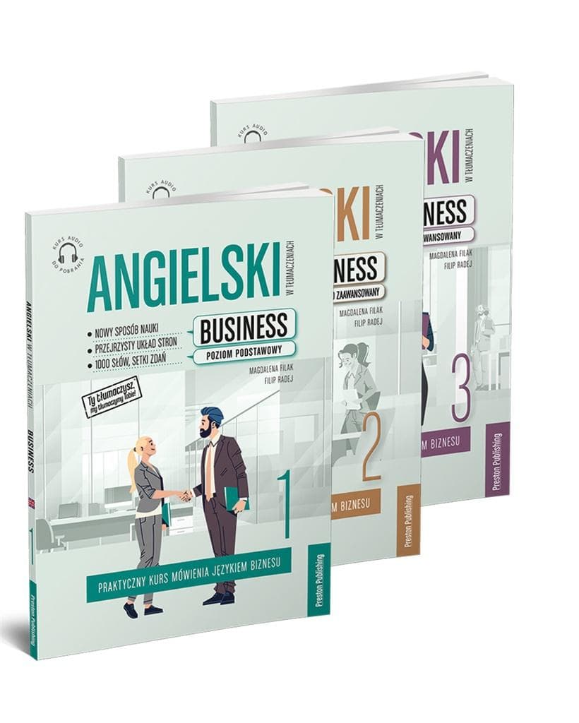 Preston Publishing Angielski w tłumaczeniach Business A1-C2 kurs