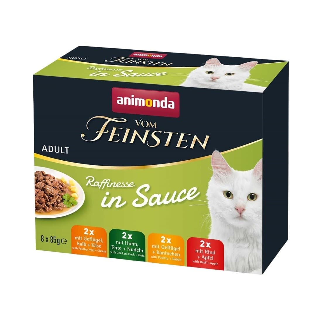 Animonda Vom Feinsten Raffinesse Mixpack dla dorosłych kotów 8 x 85 g