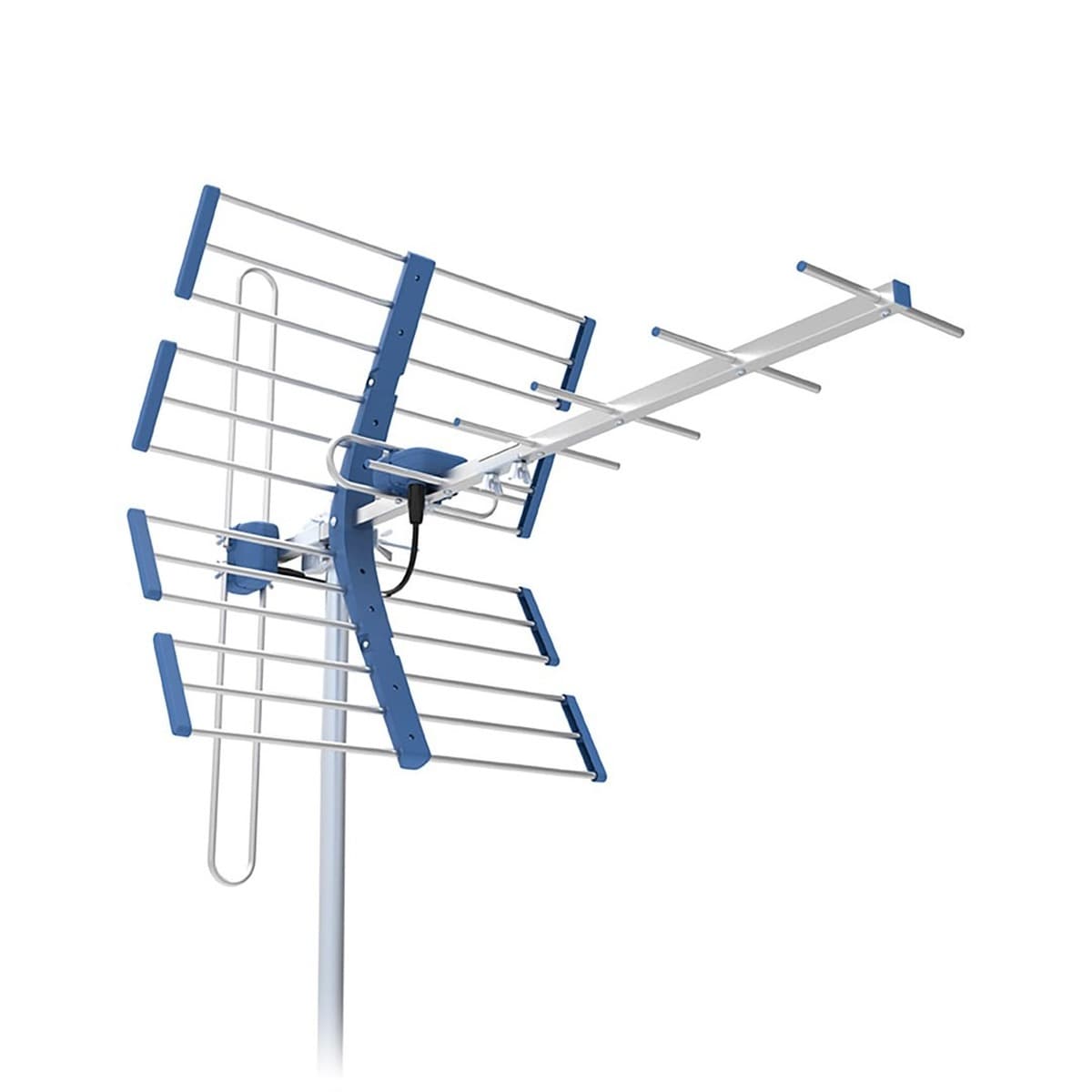 Antena DVB-T2 Telmor TT W19 Silver COMBO chroniona przed 5G
