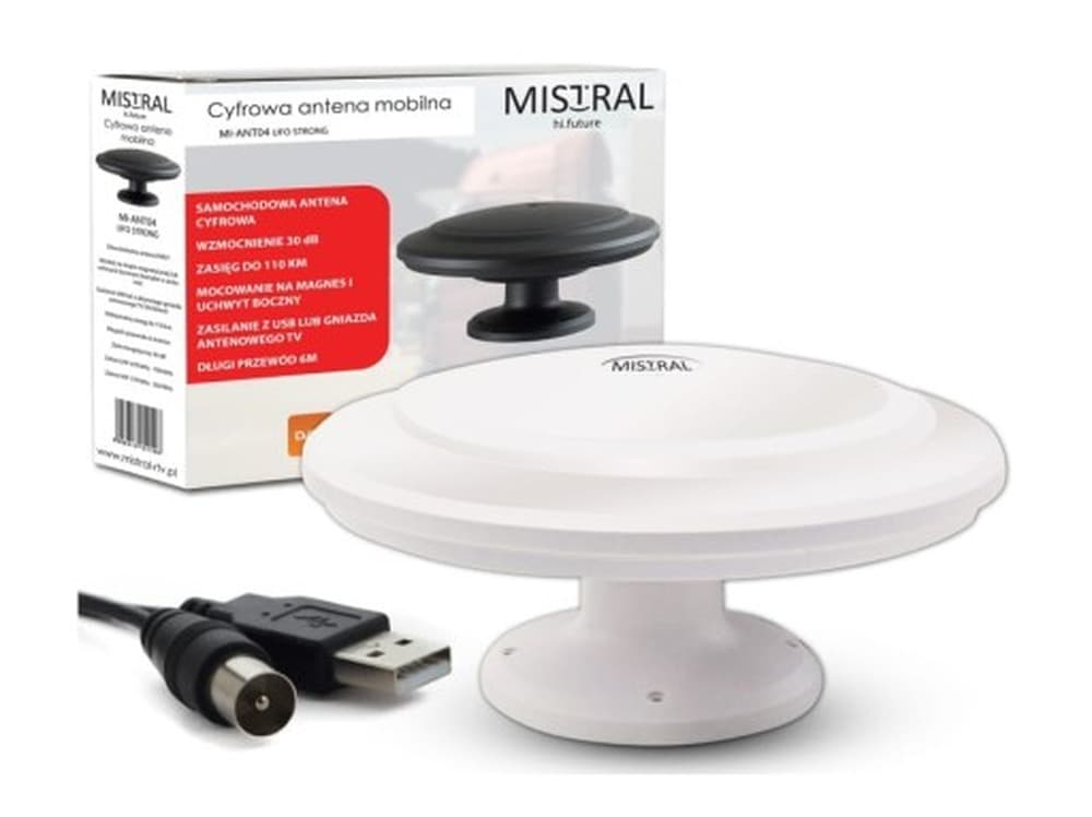 Antena Mistral MI-ANT04 UFO - STRONG BIAŁA
