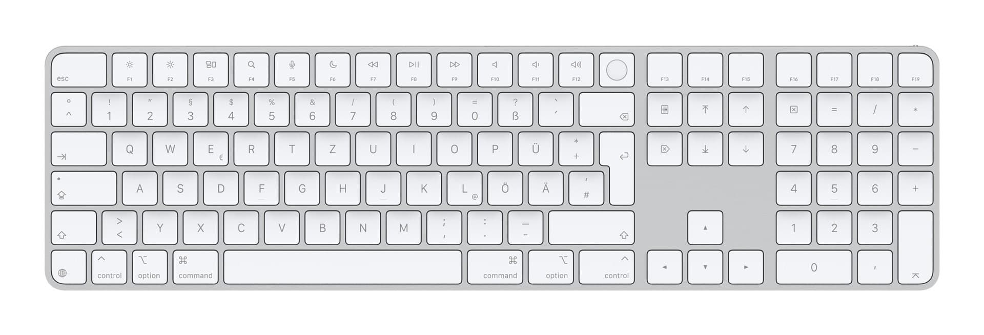 Uniwersalna klawiatura Apple Magic USB