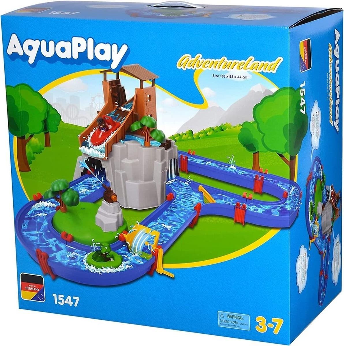 AquaPlay Tor wodny Kraina przygód 69 elementów