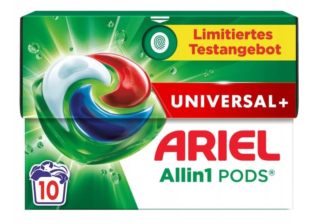 Ariel Kapsułki do Prania Allin1 Pods Uniwersalne 10 sztuk