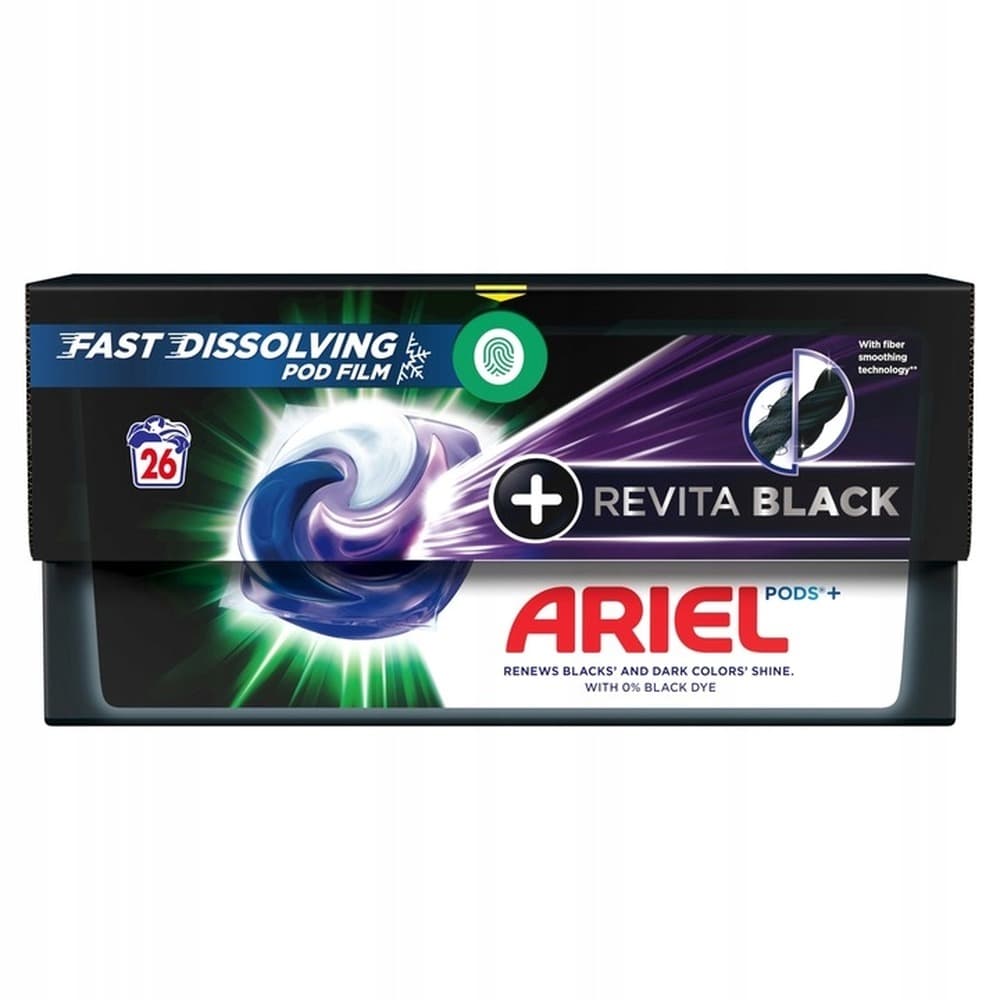 Ariel Allin1 PODS Extra Black Protection Kapsułki do prania, 26 prań, (26x20,1g)