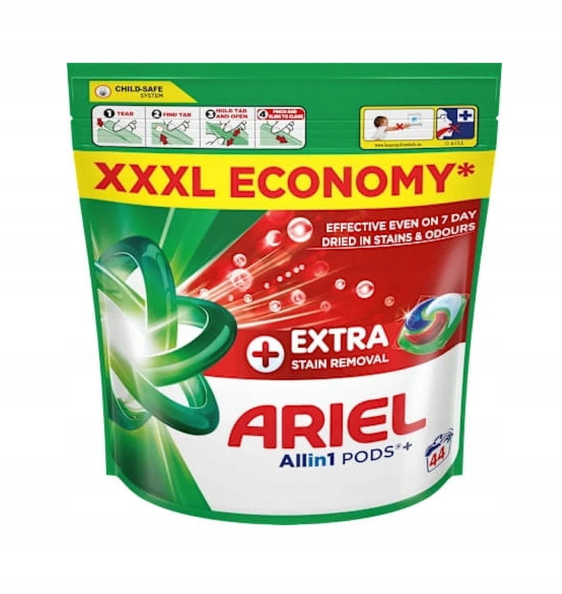 Ariel Allin1 PODS+ Extra Stain Removal Kapsułki do prania, 19 prań