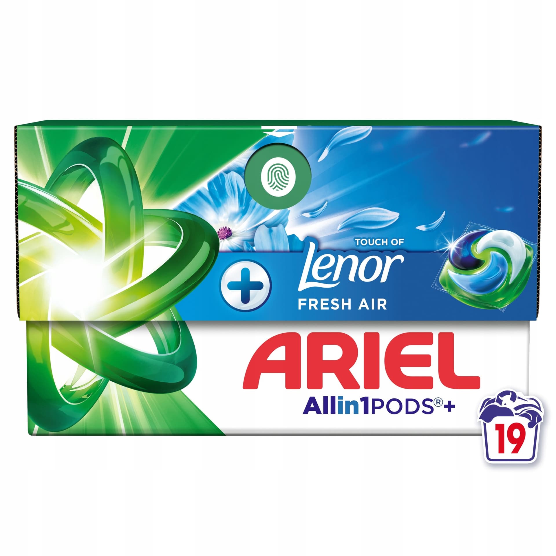 Ariel Allin1 PODS+ Touch of Lenor Fresh Air Kapsułki do prania, 44 prań
