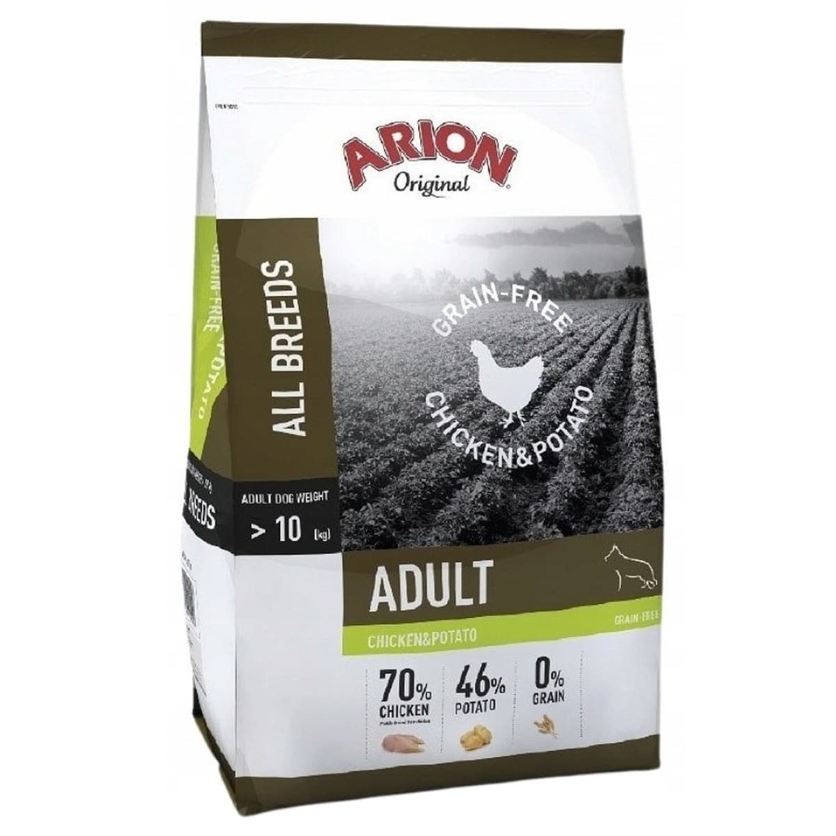 Arion grain free kurczak i ziemniaki sucha karma dla psa 12 kg