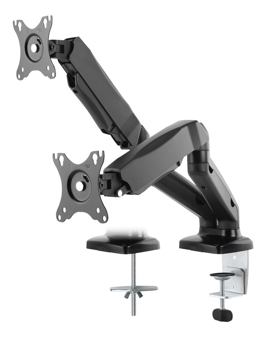 ARM-1300 Uchwyt biurkowy na dwa monitory 17"-32" z regulacją VESA