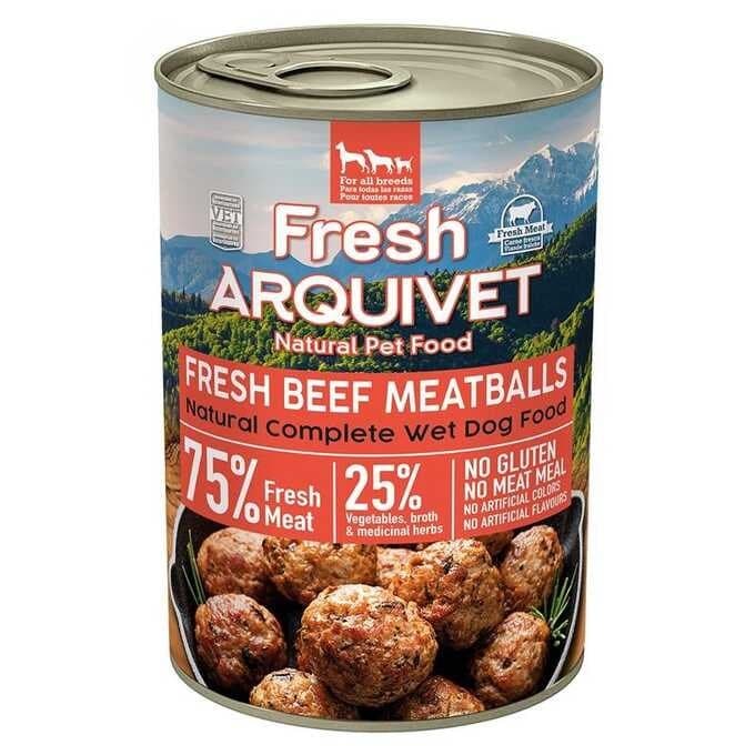 Arquivet Fresh karma dla psa Klopsiki z wołowiny 400 g