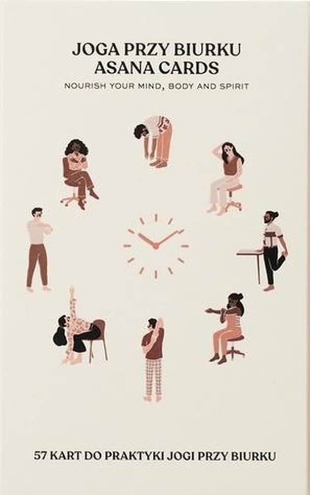 Asana Cards Joga przy biurku - zestaw ćwiczeń