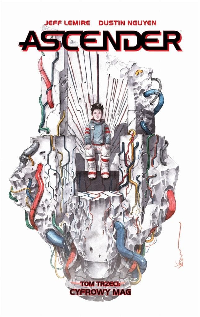 Ascender T.3 Cyfrowy mag komiks Jeff Lemire Dustin Nguyen