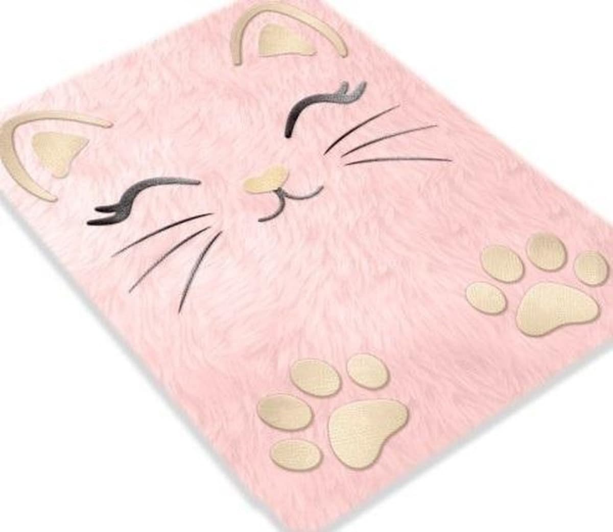 Astra Papiernicze Pamiętnik A5 z kłódką Fluffy Kitty 96 kartek