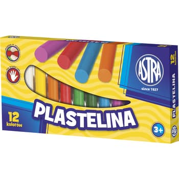 Astra Plastelina 12 kolorów - do modelowania
