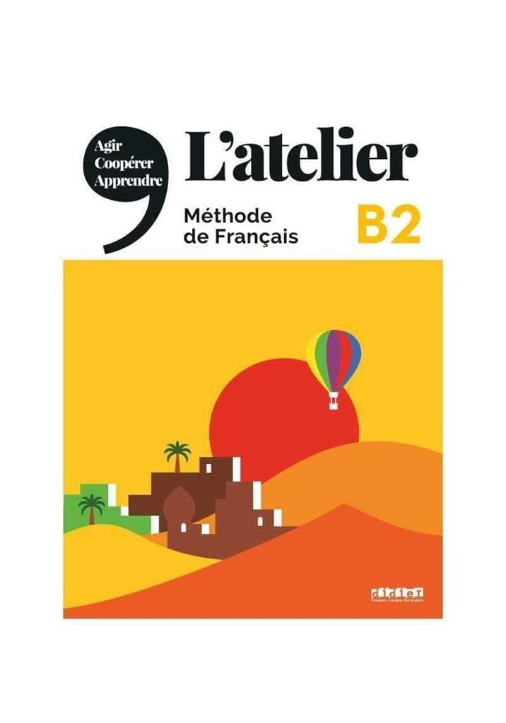 Podręcznik do francuskiego Atelier B2 z DVD - praca zbiorowa