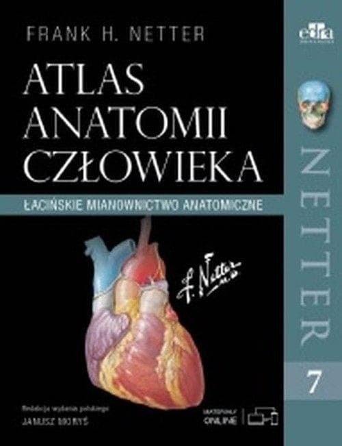 Atlas anatomii człowieka wydanie 7 Frank H. Netter