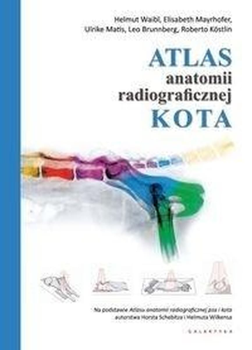 Atlas anatomii radiograficznej dla kotów