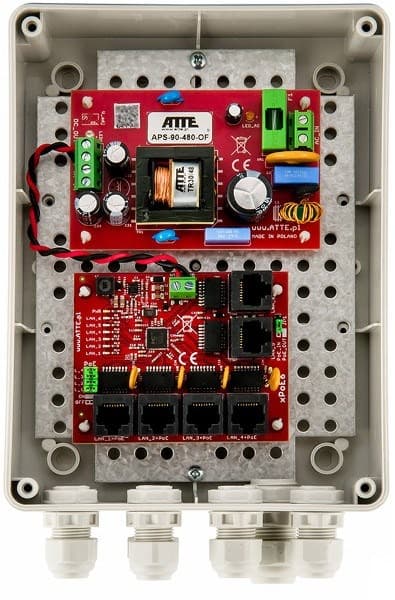 Przełącznik PoE 5-portowy ATTE IP-5-11-M2