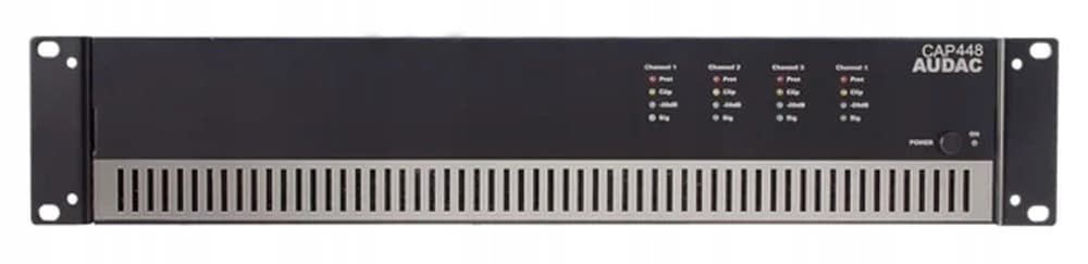 Audac CAP448 - 4-kanałowy wzmacniacz mocy 4 x 480W 100V