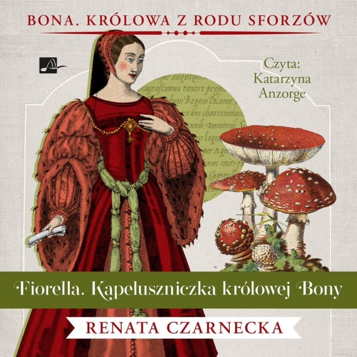 Audiobook CD MP3 Fiorella Kapeluszniczka królowej Bony