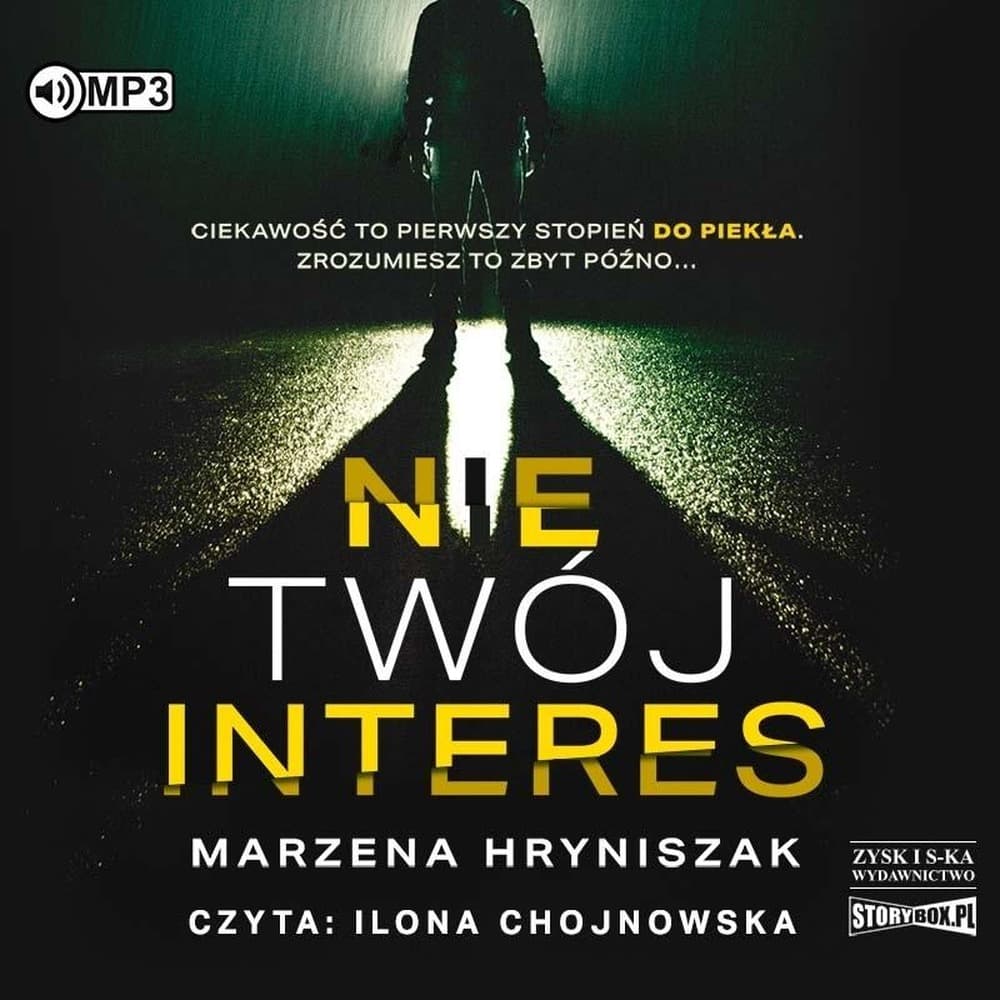 Audiobook Nie twój interes - Marzena Hryniszak