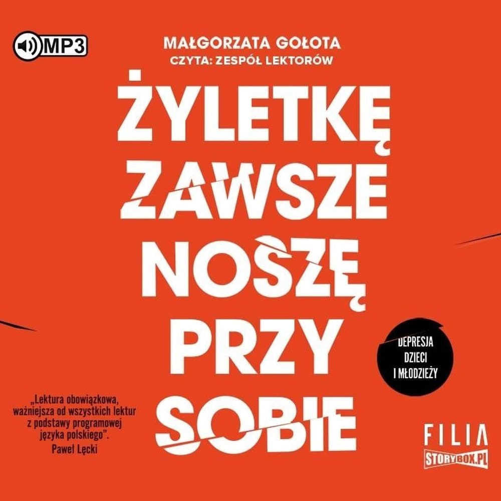 Audiobook Żyletkę zawsze noszę przy sobie - Małgorzata Gołota