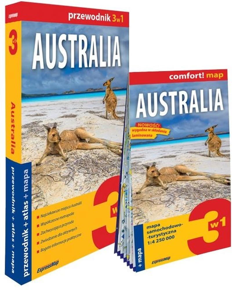 Australia zestaw przewodnikowy 3w1 2024
