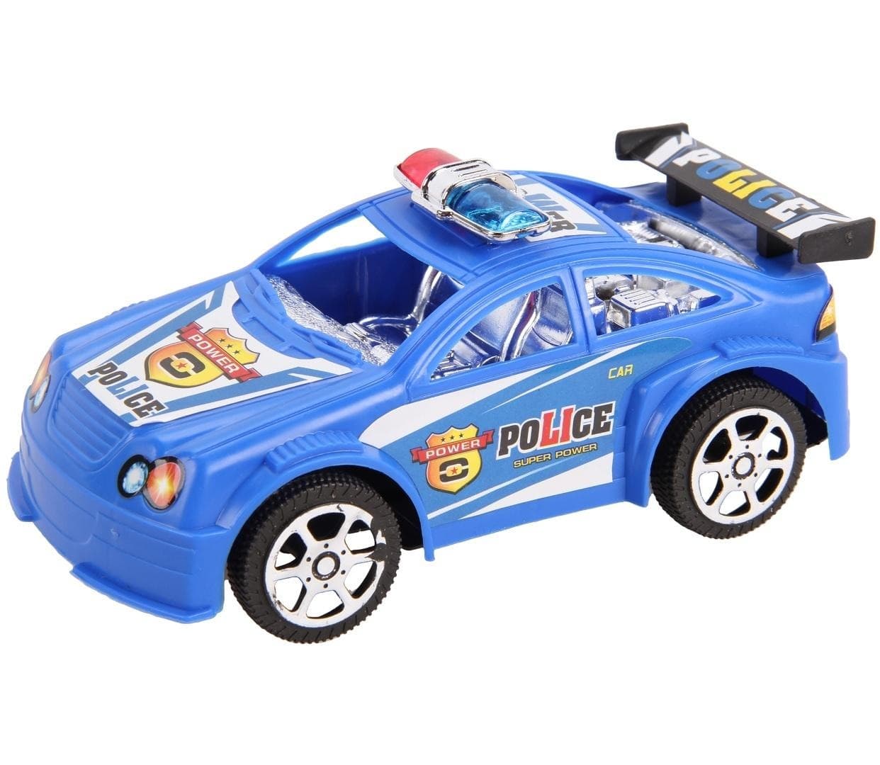 Auto policyjne Trifox z dźwiękiem i światłem 188x141 mm