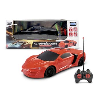 Auto wyścigowe R/C ARTYK - model 1:20 z pełnym zakresem jazdy i światłami LED