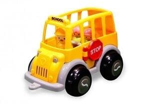 Autobus szkolny z figurkami Viking Toys 3 el.