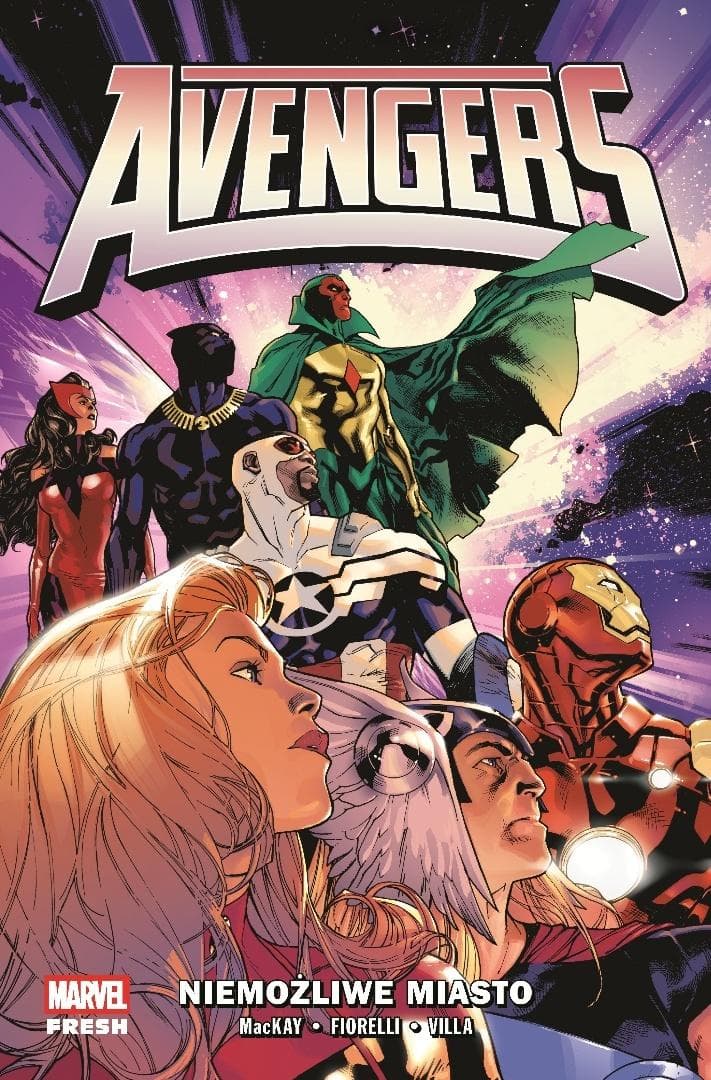 Avengers Tom 1 Niemożliwe Miasto - Komiks Marvel Broszurowany 192 strony