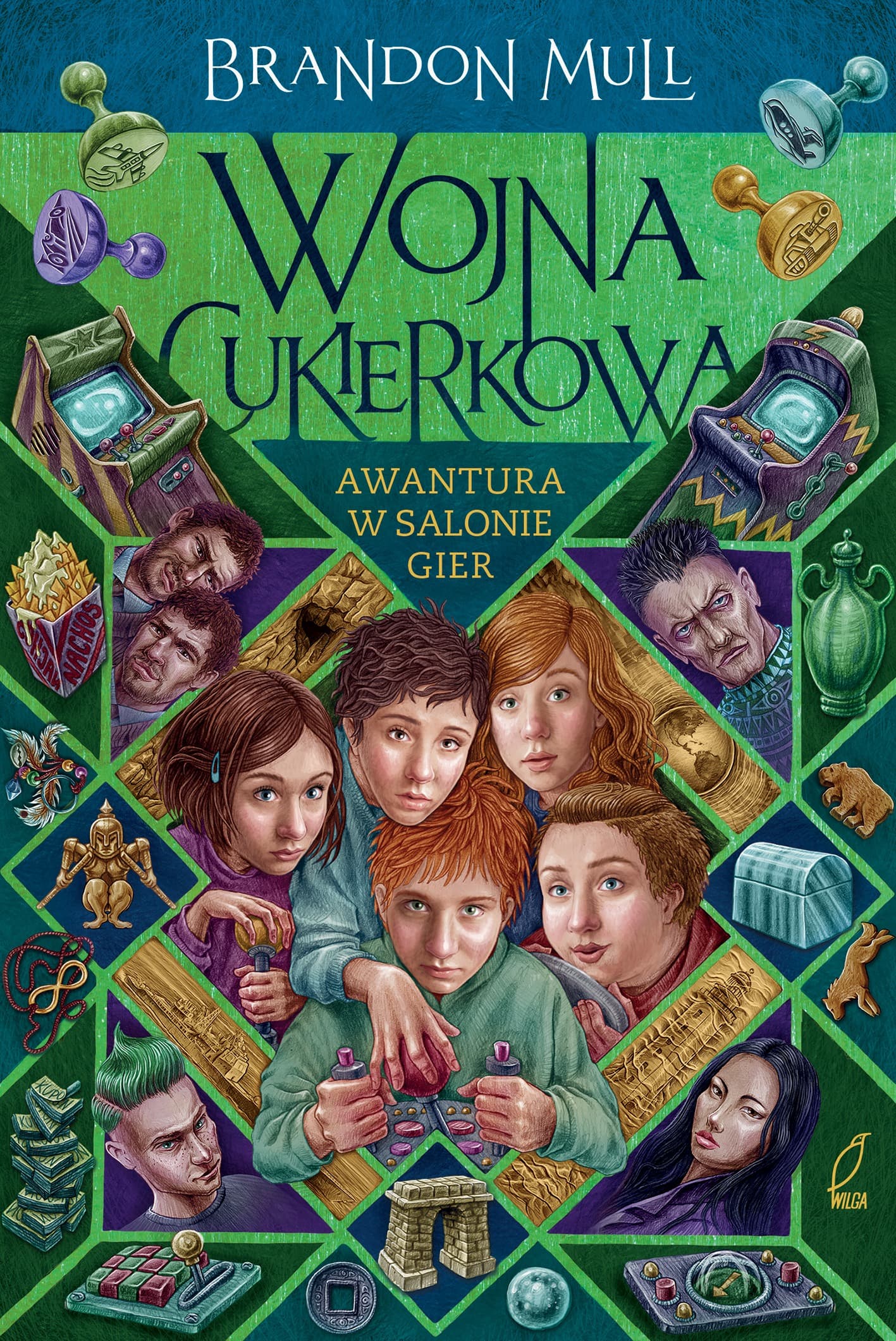 Awantura w salonie gier. Wojna cukierkowa. Tom 2 wyd. 2024